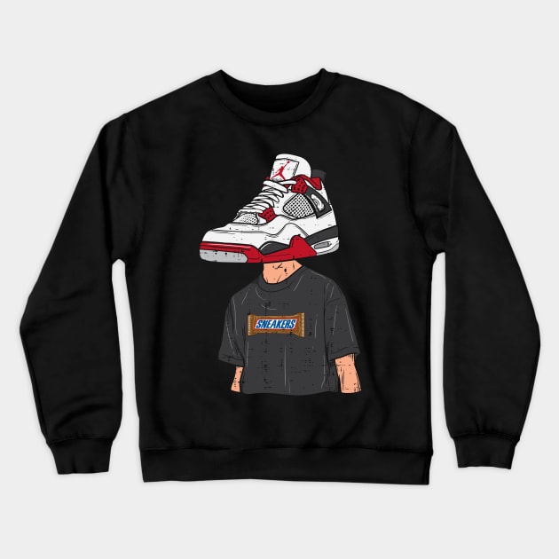 Sneakerhead IV Crewneck Sweatshirt by leynard99